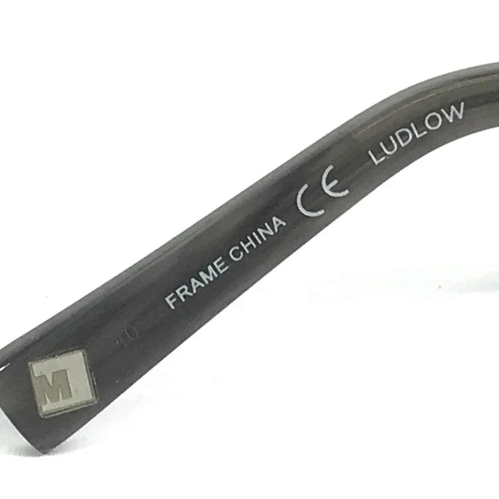 Marchon NYC Eyeglasses Frames EAST SIDE LUDLOW 033 Gunmetal Titanium 53-18-140